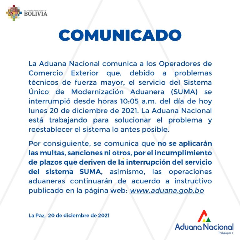 comunicado